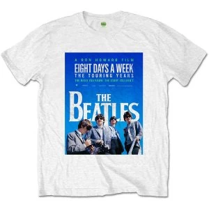 Image of The Beatles - 8 Days a Week Movie Poster Unisex Medium T-Shirt - White