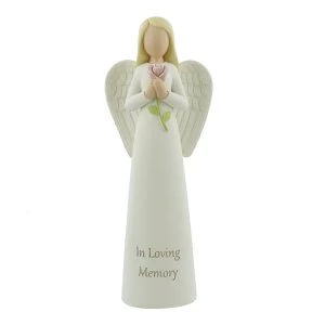 Image of Thoughts Of You 'In Loving Memory' Angel Figurine