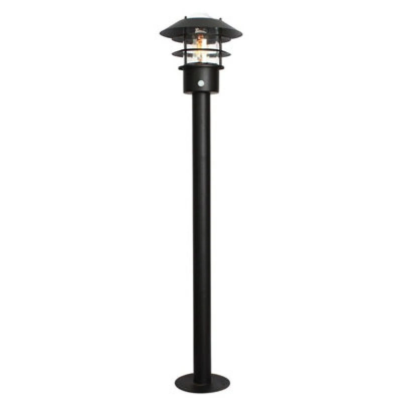 Image of Elstead Elstead Helsingor Outdoor Bollard Light - Black