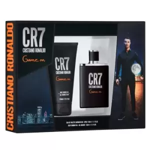 Image of Cristiano Ronaldo CR7 Game On Gift Set 50ml Eau de Toilette + 150ml Shower Gel