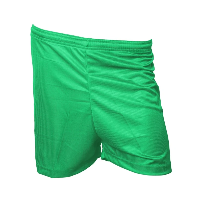 Image of Precision Precision Men Micro-Stripe Football Shorts in Green Size: Small Green S Male 5059699059931