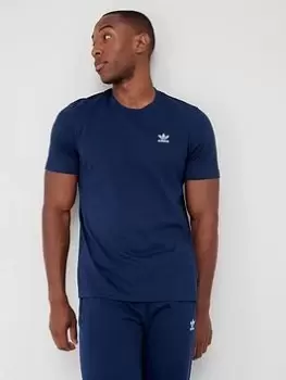 Image of adidas Originals Essential Tee - Indigo, Size S, Men