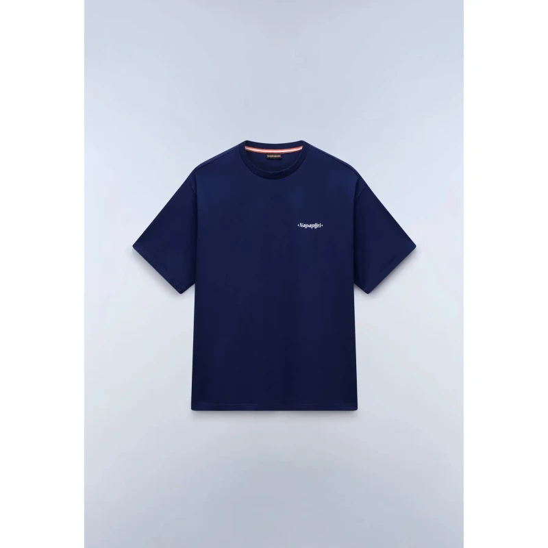 Image of T-Shirt Napapijri Fluorite Bleu Male 3XL