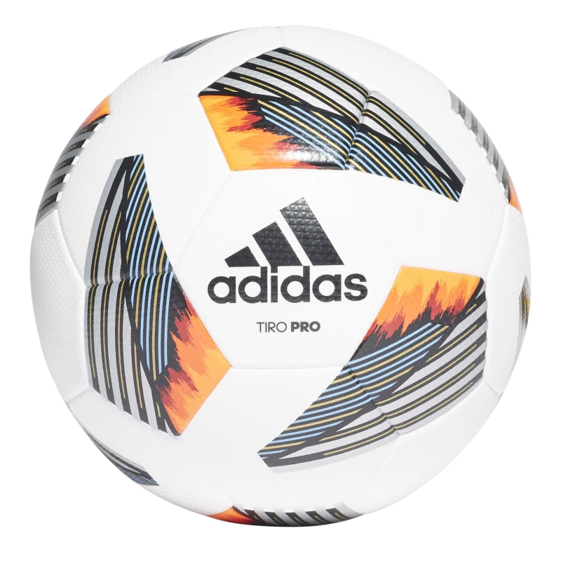 Image of adidas Tiro Pro Footballs Wht/Blk/Blu/Slv male Size 5