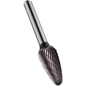 Image of P811C 12.7X6.0MM Carbide TiAlN Ball Nosed Tree Burr