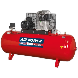 Image of Sealey SAC55075B Air Compressor 500 Litre 415v