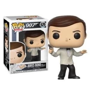 Image of James Bond White Tux Octopussy James Bond 007 Funko Pop Vinyl Figure