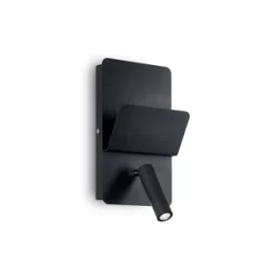 Image of Read LED 1 Light Wall Light Black