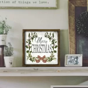 Image of KZM371 Brown White Black Red Green Decorative Framed MDF Painting