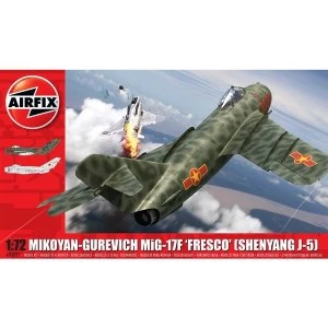 Image of Mig 17F 1:72 Series 3 Air Fix Model Kit