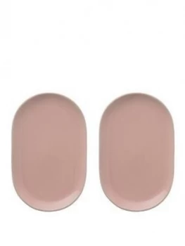Image of Typhoon CafÉ Concept Set Of 2 Pink Snack Saucers