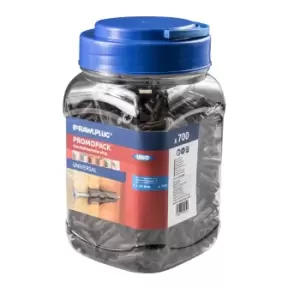 Image of Rawlplug Uno Brown Wall Plug (Dia)7mm, Pack Of 700