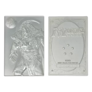 Image of MTG Silver Plated Ajani Goldmane Metal Collectible for Merchandise