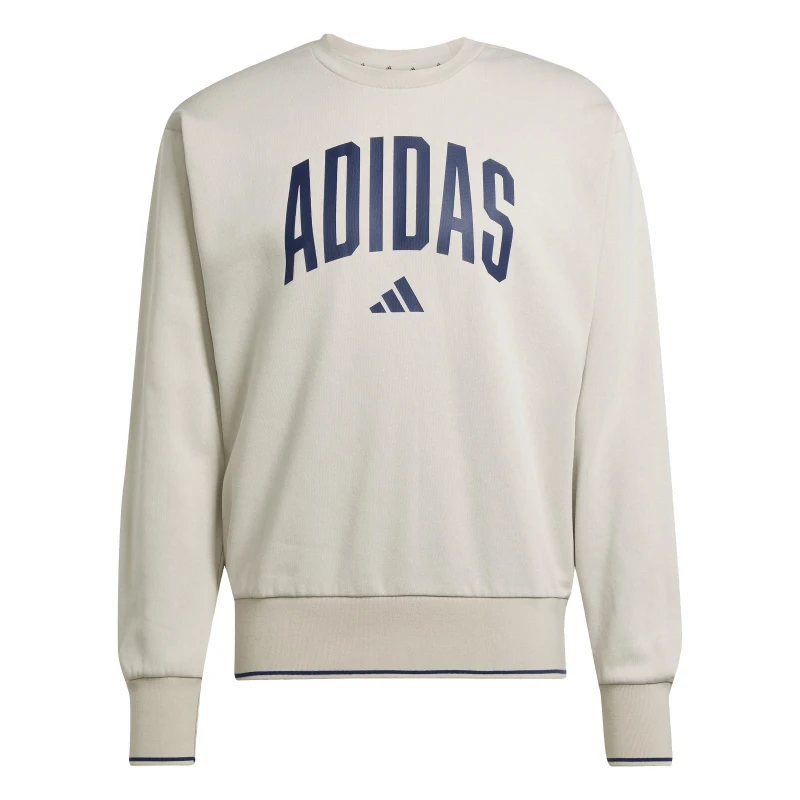 Image of adidas Collegiate Sweatshirt Mens Alumina/Blue male L