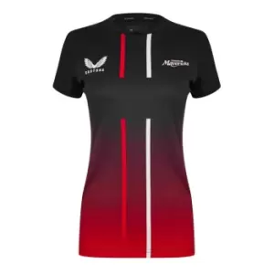 Image of Castore Saracens Mavericks Netball Training Shirt - Black