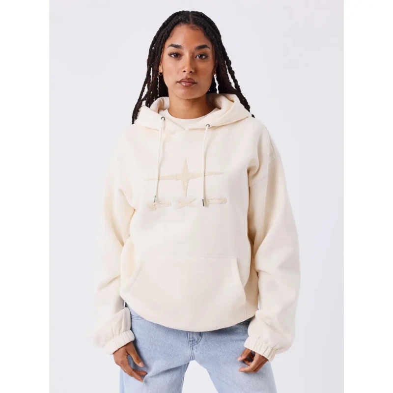 Image of Project X Paris Womens hooded sweatshirt Project X Paris Cosy Blanc Female L