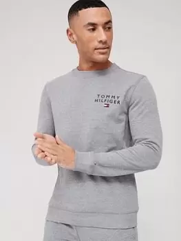 Image of Tommy Hilfiger Lounge Sweatshirt - Grey, Size XL, Men