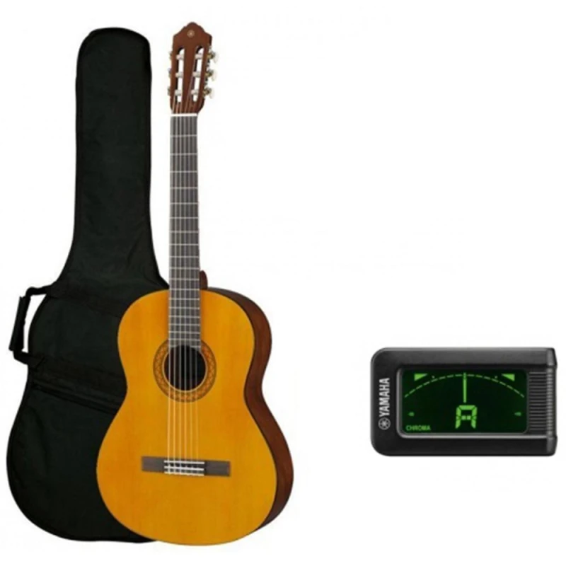 Image of YAMAHA C40 Classical Guitar Standard Pack - Natural, Brown 4013175228458