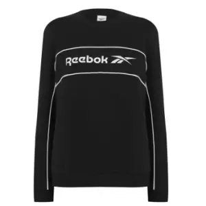 Image of Reebok CI F Linear Crew Sweatshirt Mens - Black