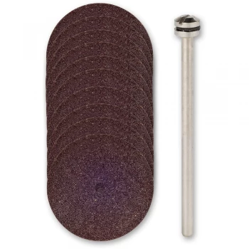 Image of Proxxon Corundum Cutting Discs - 50 Proxxon 22 X 0.7mm Cutting Wheels - 28812