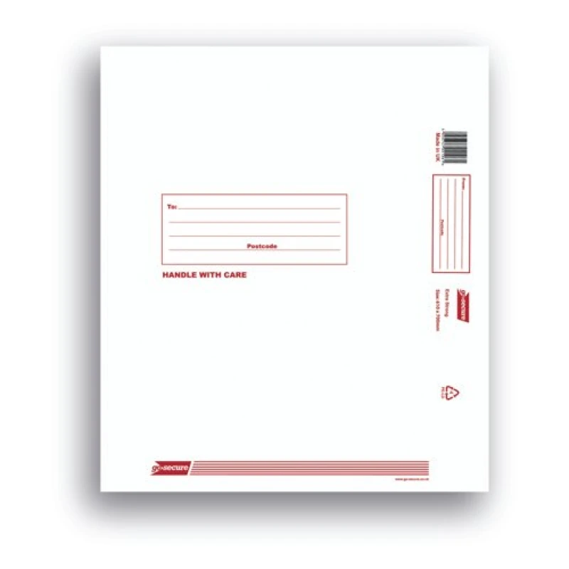 Image of GoSecure Envelope Lightweight Polythene 440x320mm Grey (100 Pack) PB11126