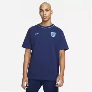 Image of Nike England Travel Pants 2022 2023 Adults - Blue