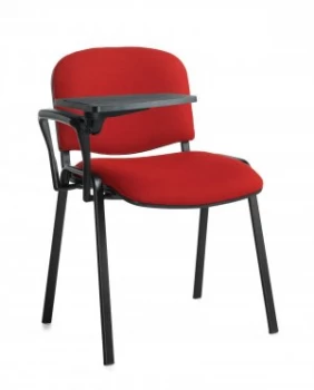 Image of Taurus Meeting Room Room With Black Frame and Writing Tablet - Burgundy