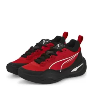 Image of Puma Playmaker Jnr Basketball Shoe - Red