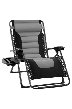 Image of Luxury Gravity Garden Sun Lounger Relaxer Chair