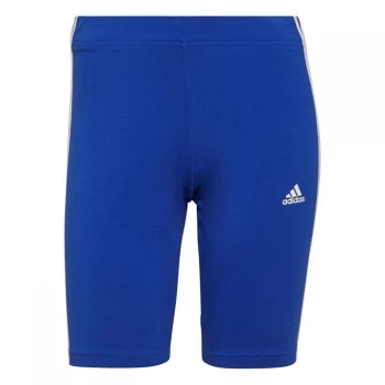Image of adidas Essential 3S Shorts Womens - Bold Blue