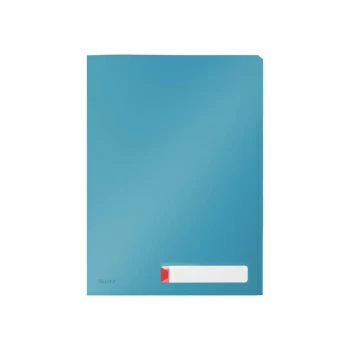 Image of Cosy Privacy Tab Folder A4, 3 Tabs, Calm Blue - Outer Carton of 12