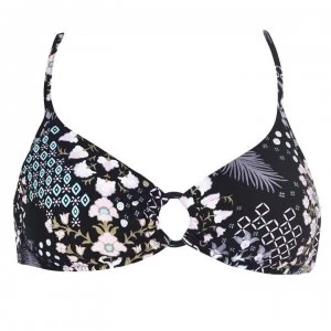 Image of Seafolly Spirit Ring Bikini Top - Black