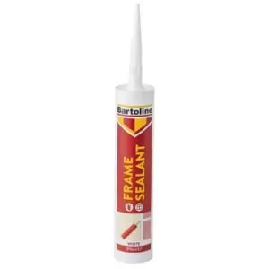 Image of Bartoline Interior Frame Sealant, White 310ml Cartridge