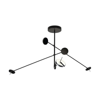 Image of Leds-c4 Grok Lighting - Grok Invisible - LED Ceiling Pendant Matt Black 2295lm 3000K