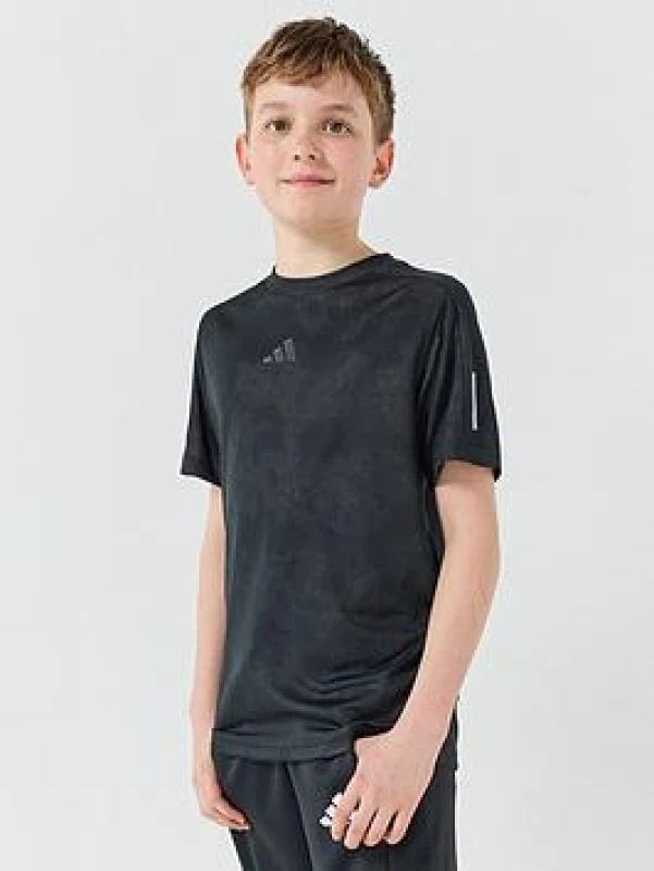 Image of Children's jersey adidas Icons Structured Noir Unisex 9/10 ans