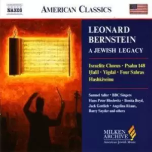 Image of Leonard Bernstein - A Jewish Legacy CD Album - Used