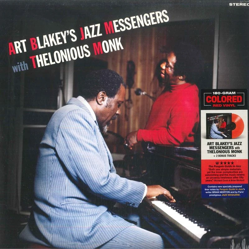 Image of Art Blakey's Jazz Messengers with Thelonious Monk (Bonus Tracks Edition) Vinyl
