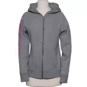 Image of Caterpillar Zinnia Full Zip Banner Hoodie Dark Heather L