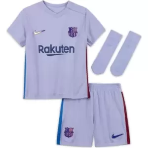 Image of Nike Barcelona Away Baby Kit 2021 2022 - Purple