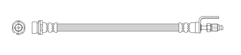 Image of K&K FT0436 Brake Hose Brake Hose (83)