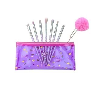 Image of Unicorn Class Of 86 7 Piece Eyebrush Kit
