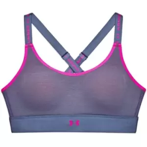 Image of Under Armour Infinity Mid Sports Bra Womens - Blue