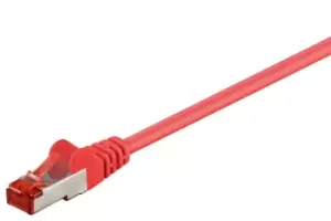 Image of Goobay CAT 6 Patch Cable S/FTP (PiMF), red