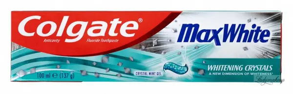 Image of Colgate Max White Crystal Mint Toothpaste 75ml
