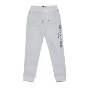 Image of Tommy Hilfiger Boys Essential Sweatpants - Light Grey Marl Size 6 Years