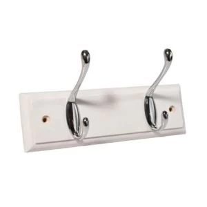 Image of BQ Silver white Hook rail H15mm W70mm L228mm