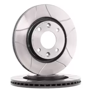 Image of BREMBO Brake disc 09.8695.75 Brake rotor,Brake discs OPEL,PEUGEOT,CITROEN,Crossland X (P17),Corsa F,CORSA F Kasten/Schragheck,206 Schragheck (2A/C)