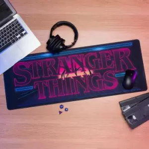 Image of Stranger Things Arcade Logo Desk Mat