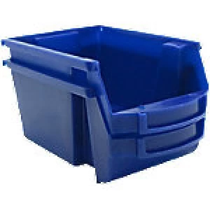 Image of Viso Storage Bin SPACY2B Blue 10.1 x 15.7 x 7 cm