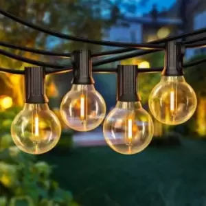 Image of G40 LED Outdoor Garden String Lights 12M 25PCS LED Bulbs Included, IP44